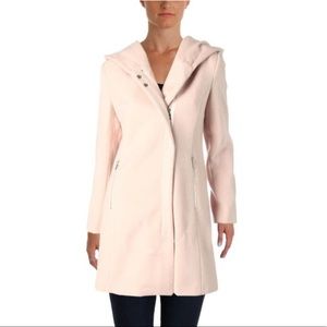 Karl Lagerfeld Paris Midi Coat Winter Wool Blend